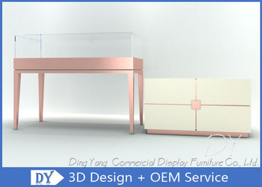 S / S + MDF + Cam + Işıklar Altın Mücevherlik Showroom İç tasarım 3D