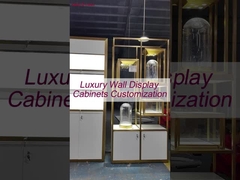 Çağdaş MDF Mücevher Sergisi Standı / Mücevher Sergi Dolabı