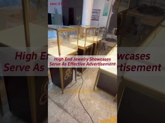 Yüksek Kaliteli Mücevher Vitrinleri Etkili Reklam Olarak Hizmet Eder